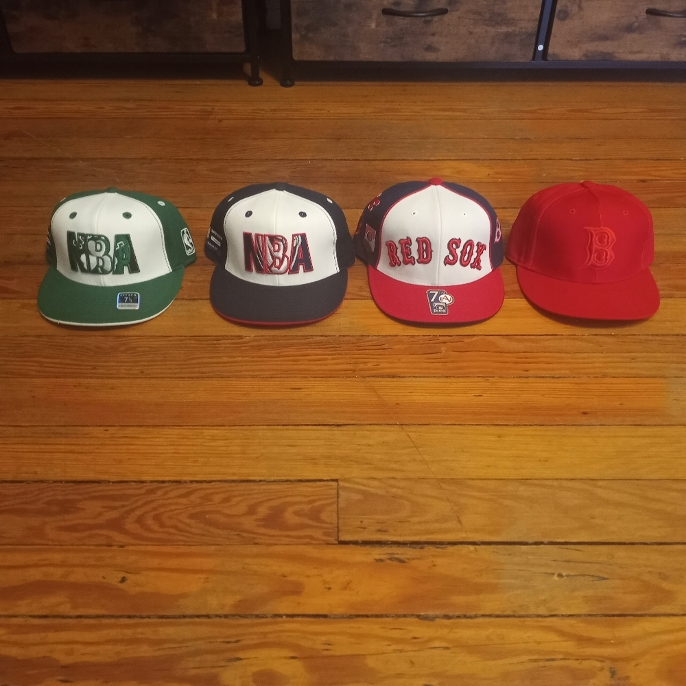 NBA and Red Sox Snapback Hat Collection